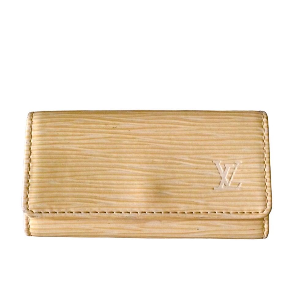 Louis Vuitton Yellow Epi Key Case